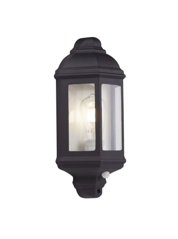 Licht-Erlebnisse Außen Wandlampe (B)17 x (H)36 cm in Schwarz