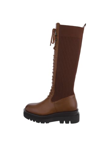 Ital-Design Stiefel in Camel