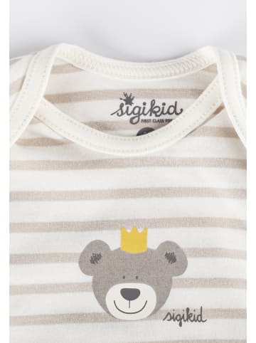 Sigikid Body Langarm Classic Baby in weiß