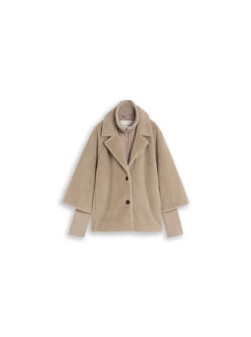 Tom Tailor Jacke in soft taupe grey