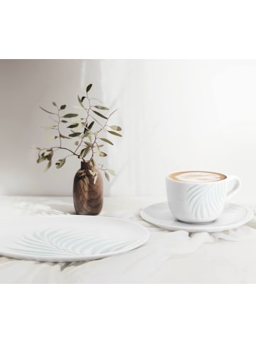 Seltmann Weiden 18er Set Kaffeeservice Liberty Mediterranean in weiß-blau