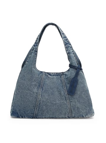 Les Visionnaires Paz Essential Schultertasche 49 cm in washed denim