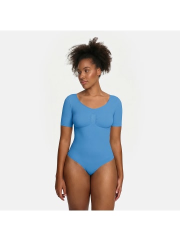 CFAB Figurformender Body mit Slip in Silberseeblau