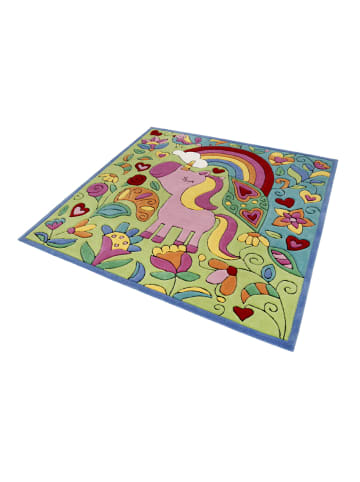 Wecon Home Kurzflorteppich Lovely Unicorn in multicolor