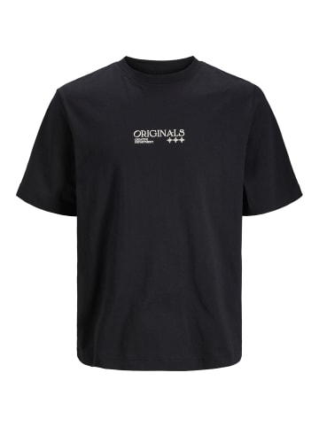 Jack & Jones JORGRACIA Graphic Print Kurzarm T-Shirt in Schwarz-2