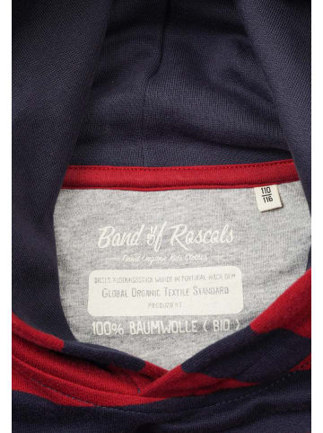 Band of Rascals Kapuzenpullover " Striped " in rot