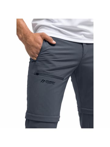 Maier Sports Outdoorhose Latit Zip in Anthrazit