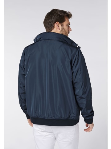 Polo Sylt Blouson mit integrierter Kapuze in Blau