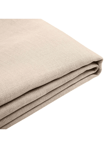 Beliani Bettrahmenbezug FITOU in Beige - (W) 130 x (H) 75 x (L) 214 cm