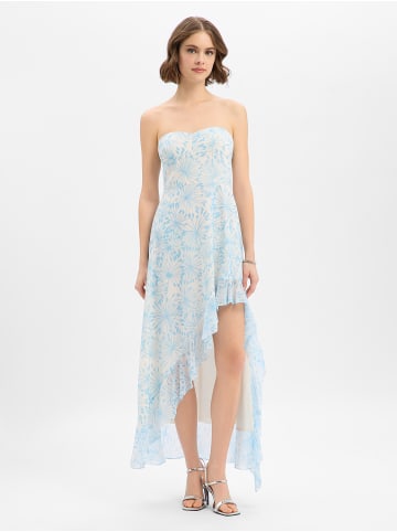 Marie Lund Abendkleid in hellblau ecru - 0001