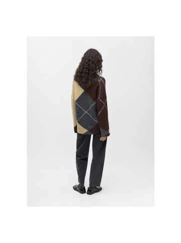 Object Pullover in Dark Grey Melange