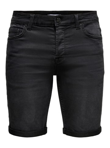 Only&Sons Short ONSPLY REG BLK JOG SHT PK 8581 regular/straight in Schwarz