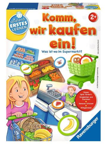 Ravensburger Sammelspiel Komm, wir kaufen ein! - Spiele für Kleinkinder ab 2 Jahre Ab 2 Jahre in bunt