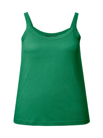 Ulla Popken Strick-Top in smaragdgrün