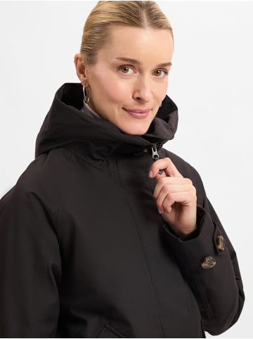 Didriksons Funktionsmantel Luna in schwarz - 0003