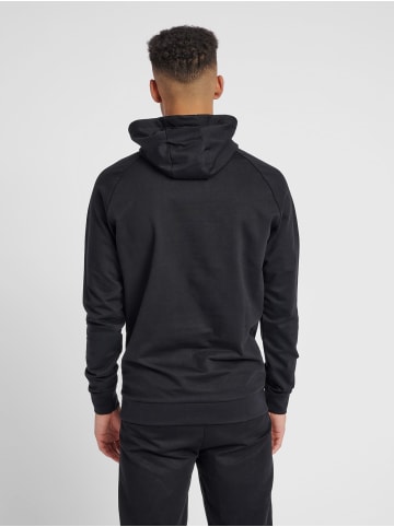 Hummel Logo Hoodie Kapuzen Pullover HMLGO in Schwarz