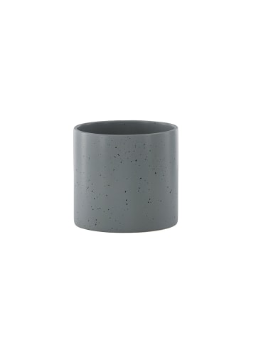 ebuy24 Blumentopf Sane Dunkel Grau 18 x 18 cm