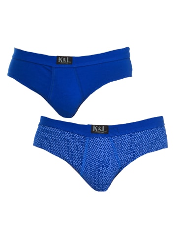 Kisses and Love 2er-Set: Slip in Blue
