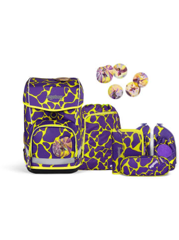 Ergobag Cubo Light Schulranzen Set 6-tlg. SuBärkraft 2024 in lila