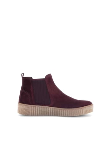 Gabor Fashion Chelsea Boots in rot