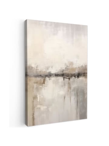 MuchoWow Fotoleinwand Beige