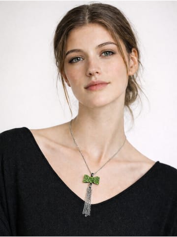 collezione alessandro Kurze Kette " Steffi " in grün