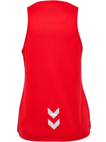Hummel Hummel T-Shirt Hmlrun Laufen Damen in TANGO RED