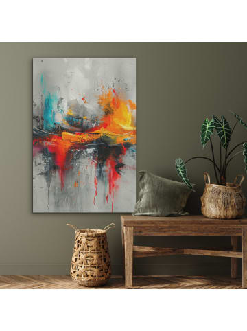 OnlyWow Akustibild Abstrakte Kunst Explosion