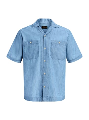 Jack and Jones Hemd Blumax Vintage Resort Shirt in Blau