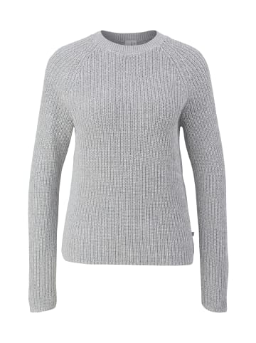 QS Strickpullover in 9400_grau meliert