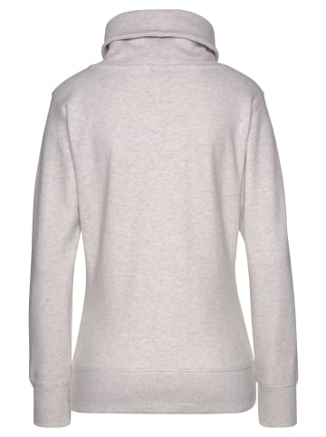 Bench Longsweatshirt in beige-meliert