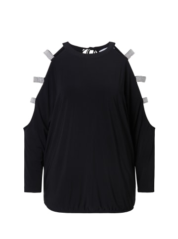 MIAMODA Longsleeve in schwarz