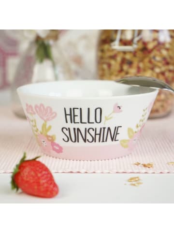 Geda Labels Müslischale Hello Sunshine in Rosa - 400 ml
