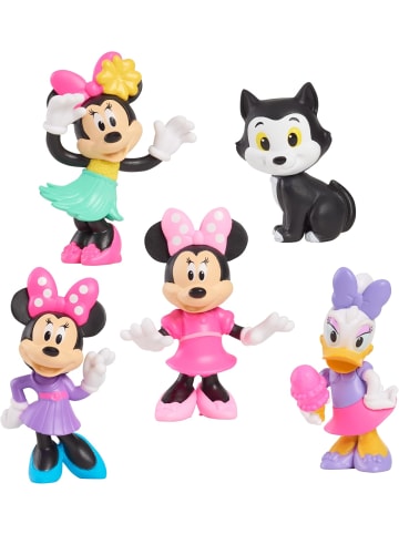 Just Play Disney Junior Minnie Mouse Minifiguren 5er-Pack, 4,3-6,9 cm 3+