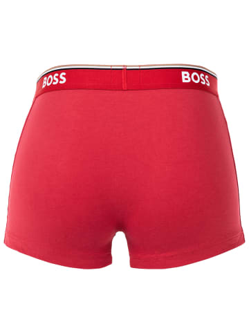 BOSS Boxershort 3er Pack in Rot/Blau/Schwarz