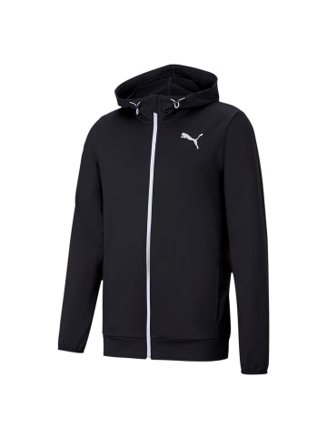 Puma Sweatjacke in Schwarz