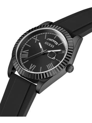 Guess Quarzuhr GW0332G1 in schwarz