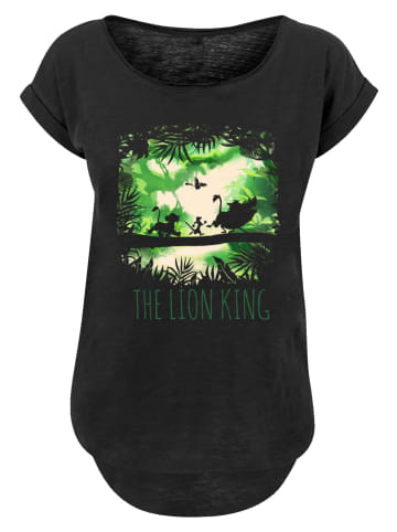 F4NT4STIC Long Cut T-Shirt Disney König der Löwen Walking Through The Jungle in schwarz