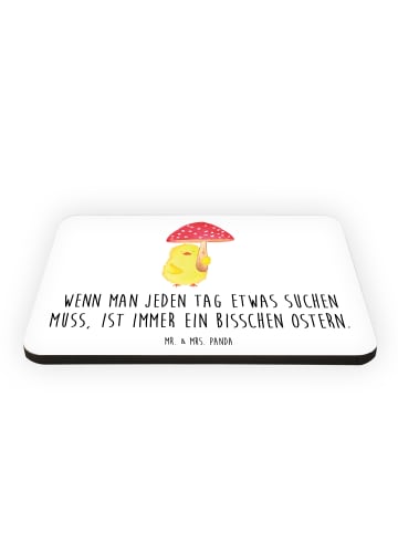 Mr. & Mrs. Panda Magnet Küken Fliegenpilz mit Spruch in Weiß