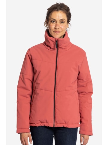 elkline Winterjacke Puffer kurz in mineralred