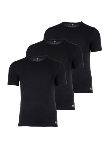 adidas T-Shirt 3er Pack in Schwarz
