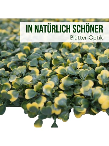 MCW Wandfliese L78 für Terrasse/Balkon, Buchs grün-gelb