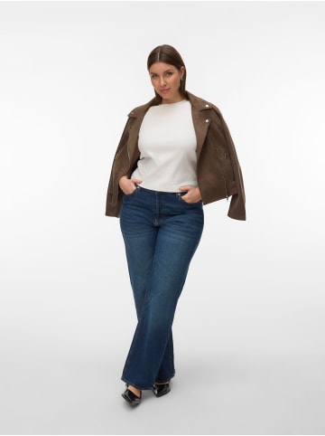 Vero Moda Weit geschnitten in Dark Blue Denim