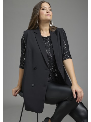 Laura Scott Longweste in schwarz