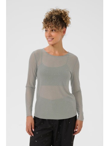 Cream Langarm-Shirt CRGina Regular fit in Granite Gray