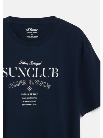 s.Oliver T-Shirt in 59D2_navy