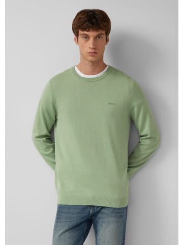 s.Oliver Strickpullover in 7253_salbeigrün