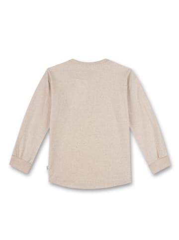 Sanetta Langarmshirt in Beige