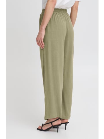 b. young Hose BYFILINEN Loose fit in Aloe