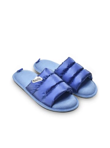 nuvola Hausschuhe "Zueco Spring" in Mondblau